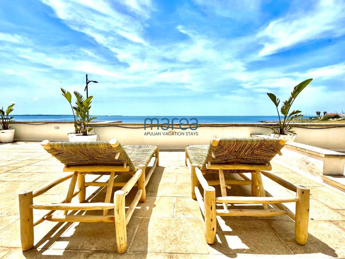 Villa Nauna, Fronte Mare Con Giardino E Terrazzo - Marea Collection Nardo Luaran gambar