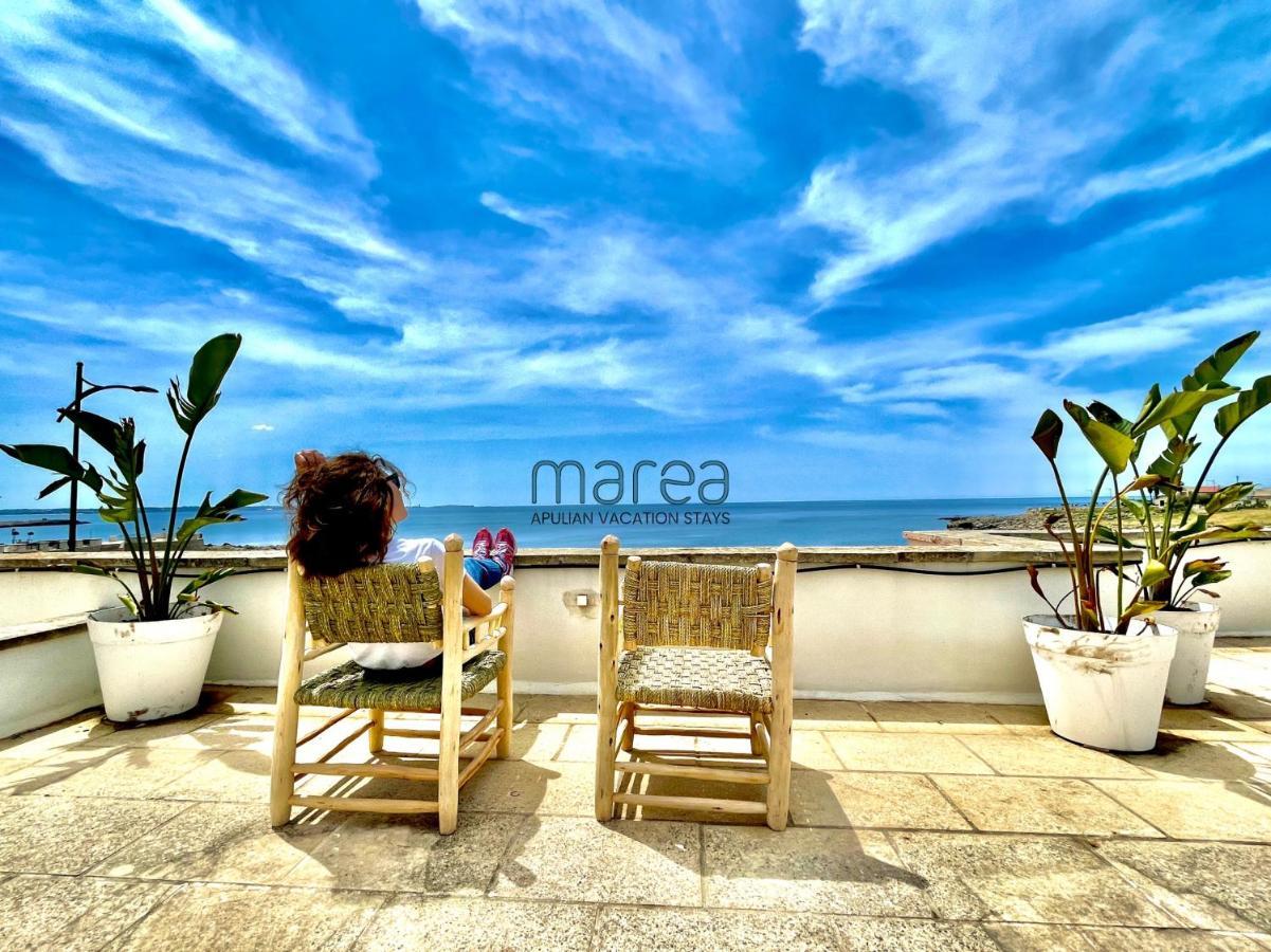 Villa Nauna, Fronte Mare Con Giardino E Terrazzo - Marea Collection Nardo Luaran gambar