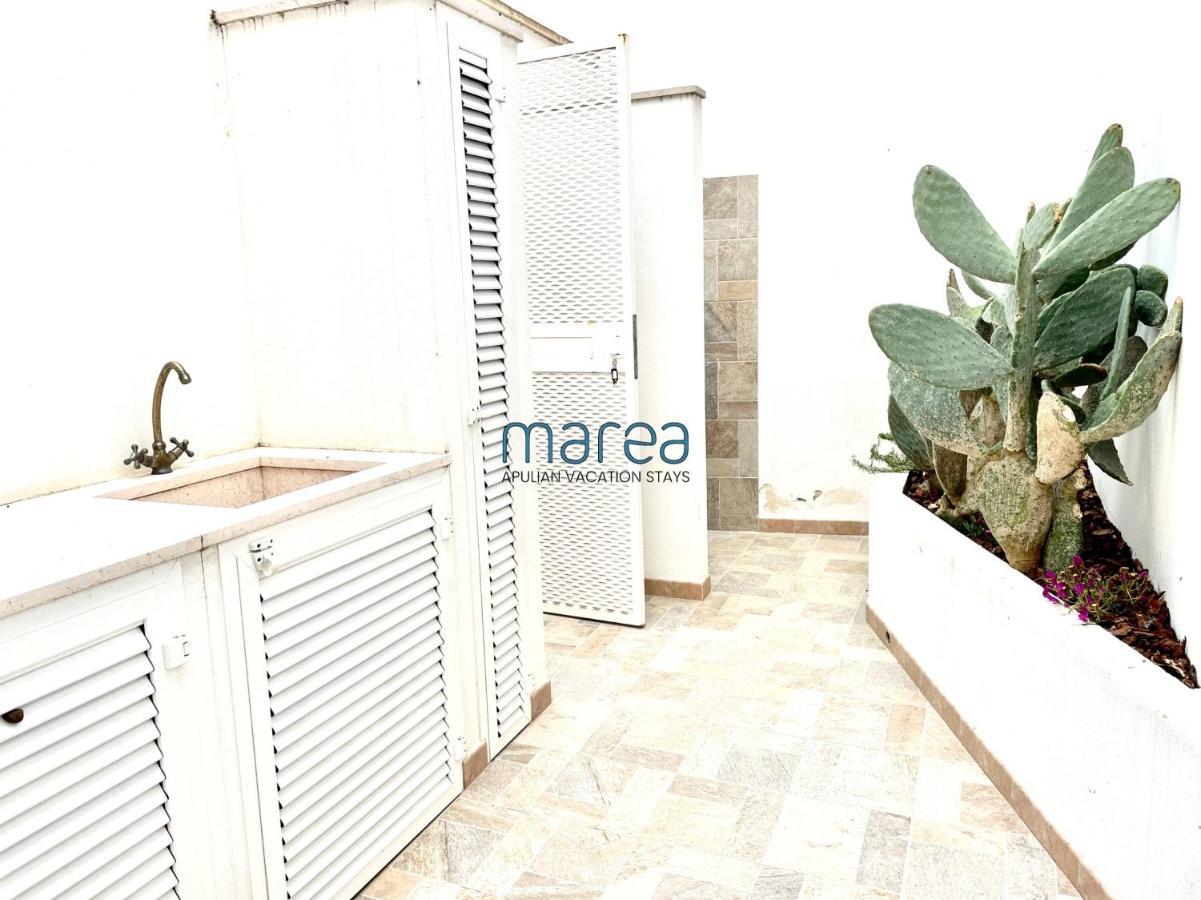 Villa Nauna, Fronte Mare Con Giardino E Terrazzo - Marea Collection Nardo Luaran gambar