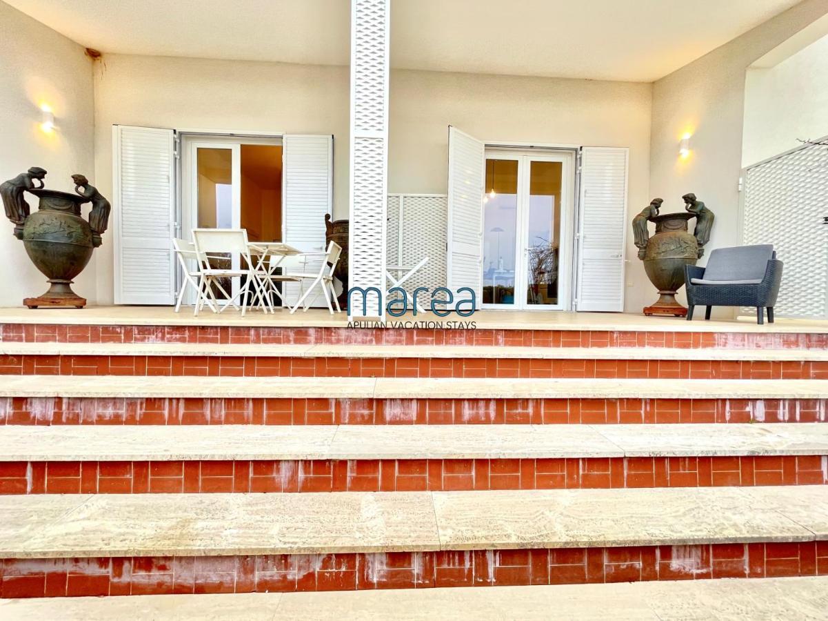 Villa Nauna, Fronte Mare Con Giardino E Terrazzo - Marea Collection Nardo Luaran gambar