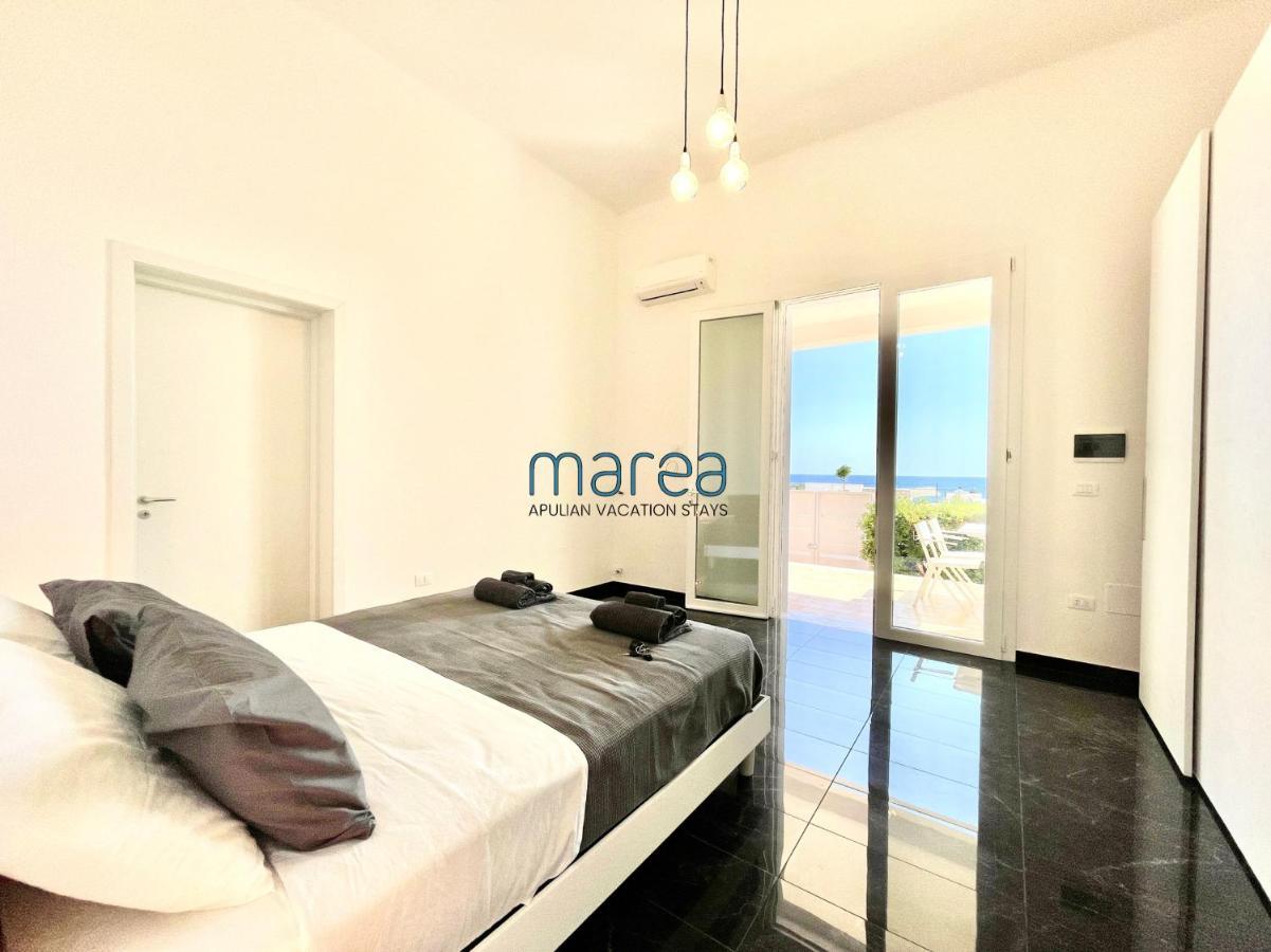 Villa Nauna, Fronte Mare Con Giardino E Terrazzo - Marea Collection Nardo Luaran gambar