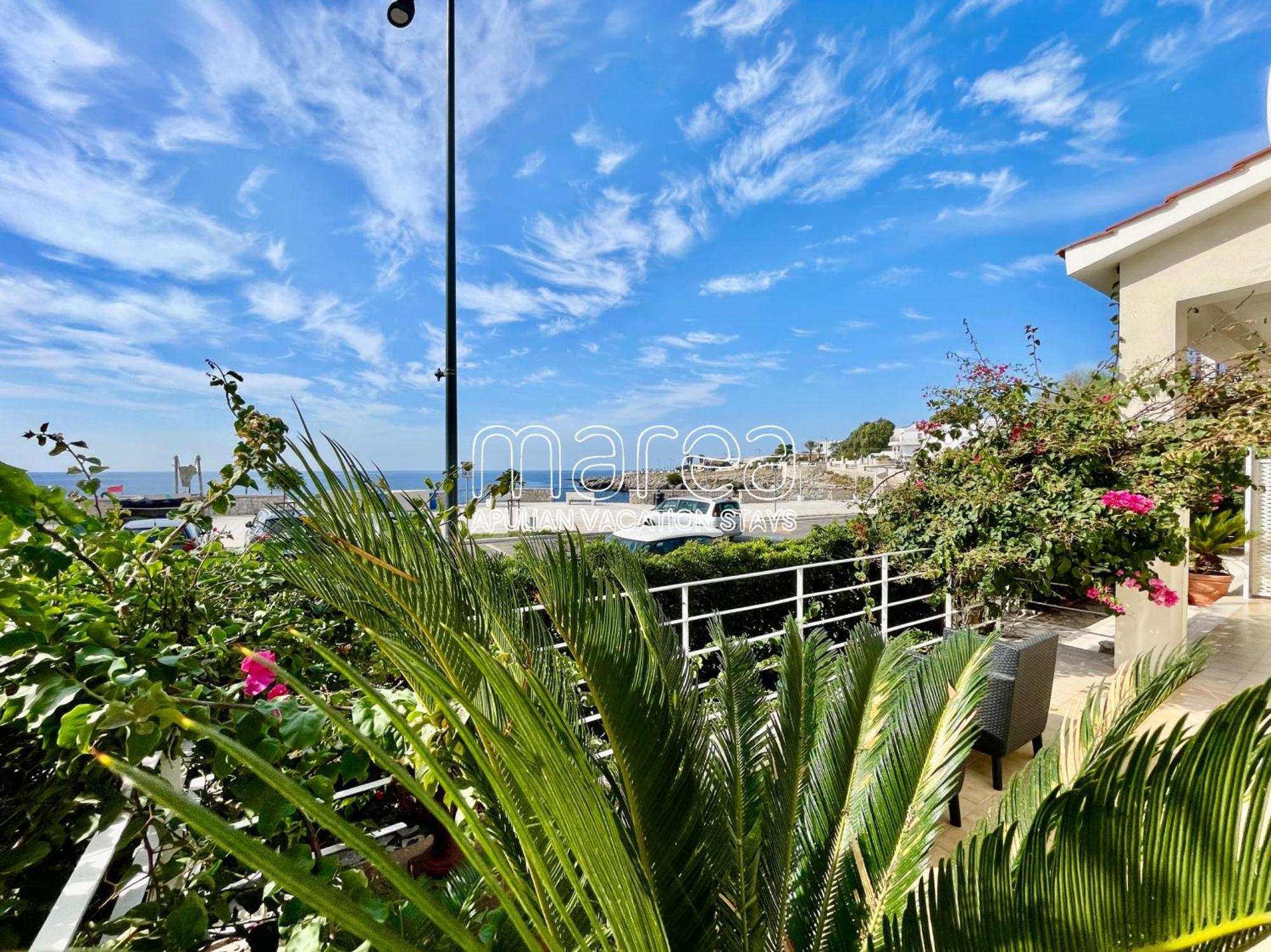 Villa Nauna, Fronte Mare Con Giardino E Terrazzo - Marea Collection Nardo Luaran gambar