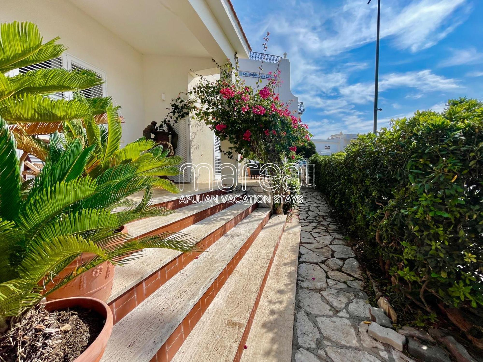 Villa Nauna, Fronte Mare Con Giardino E Terrazzo - Marea Collection Nardo Luaran gambar