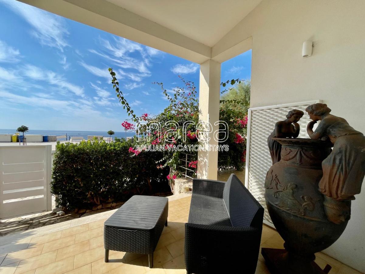 Villa Nauna, Fronte Mare Con Giardino E Terrazzo - Marea Collection Nardo Luaran gambar