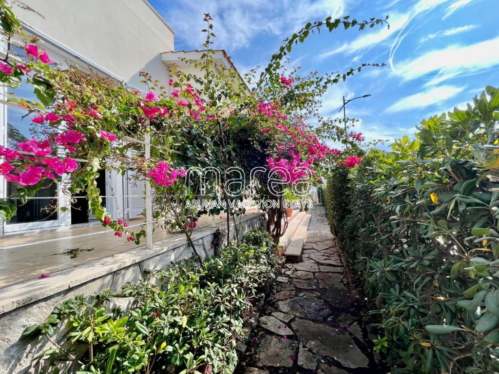Villa Nauna, Fronte Mare Con Giardino E Terrazzo - Marea Collection Nardo Luaran gambar