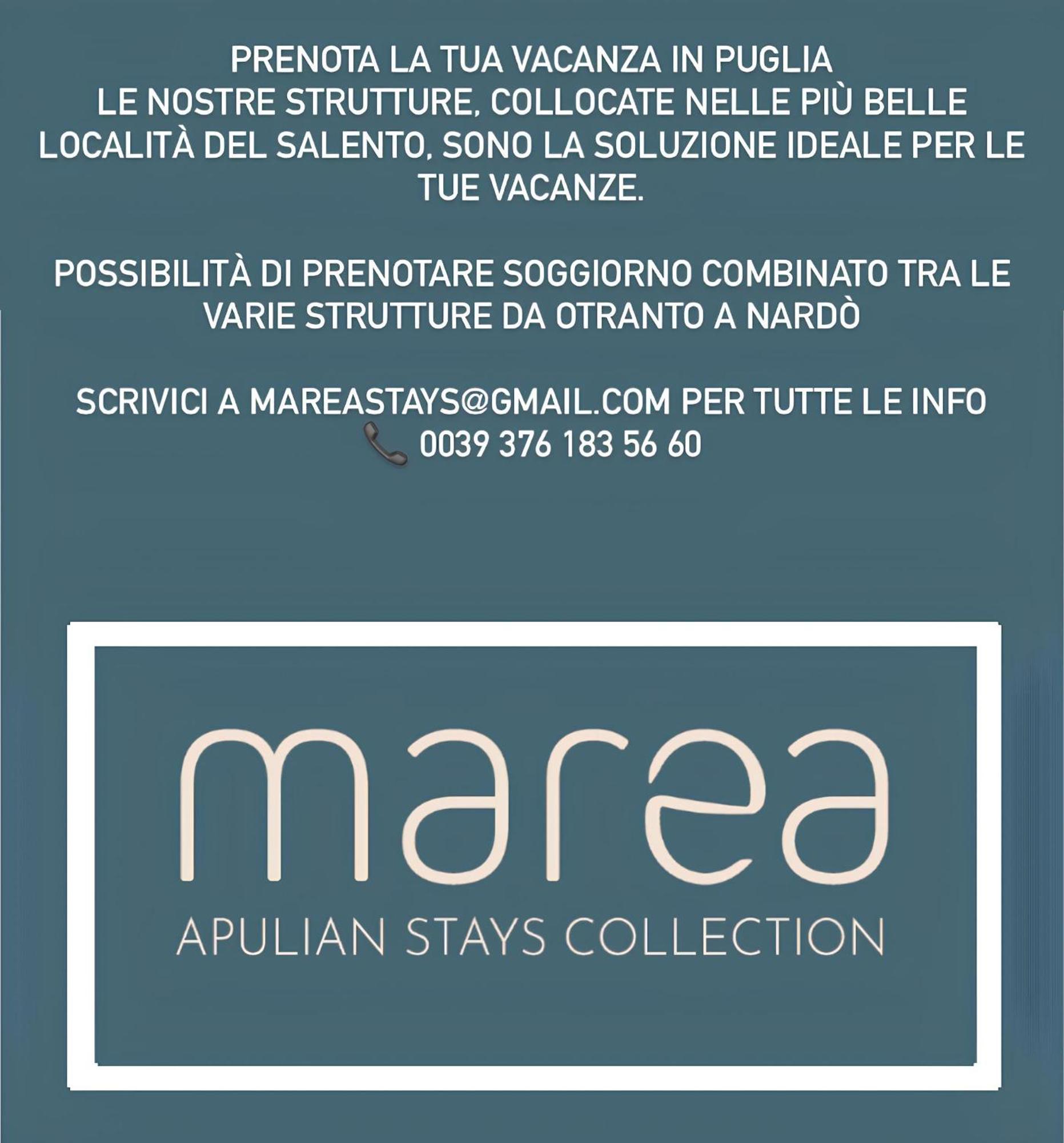 Villa Nauna, Fronte Mare Con Giardino E Terrazzo - Marea Collection Nardo Luaran gambar